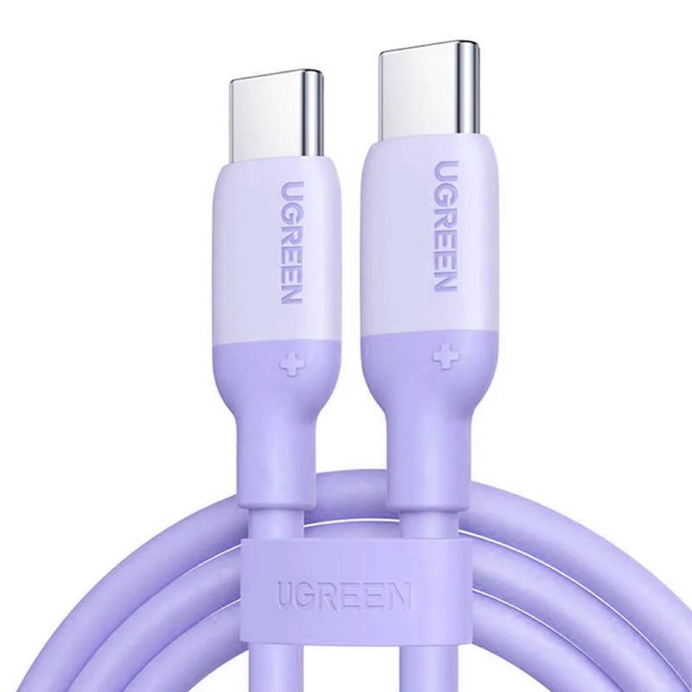 UGREEN US563, 60W, Type-C to Type-C, 1m, Purple