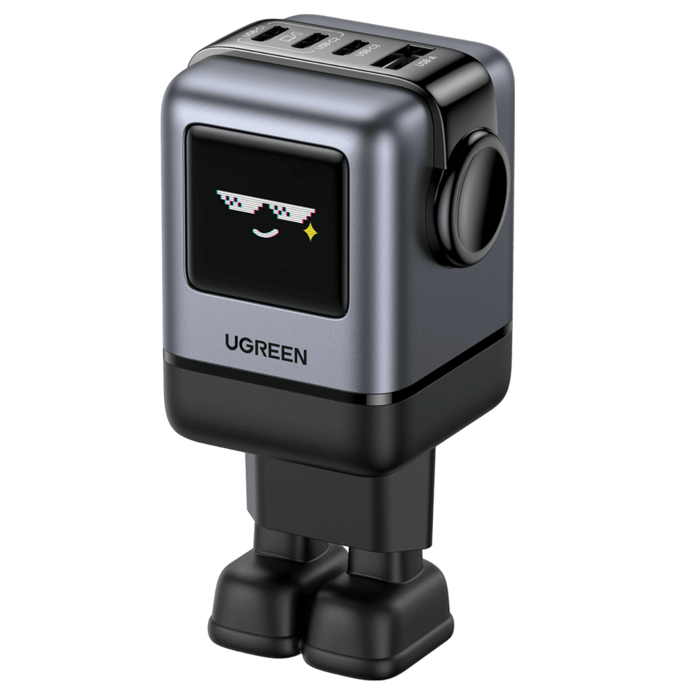 UGREEN X688 Nexode Uno RobotGaN, 100W, USB, Type-C, Phone Charger, Grey