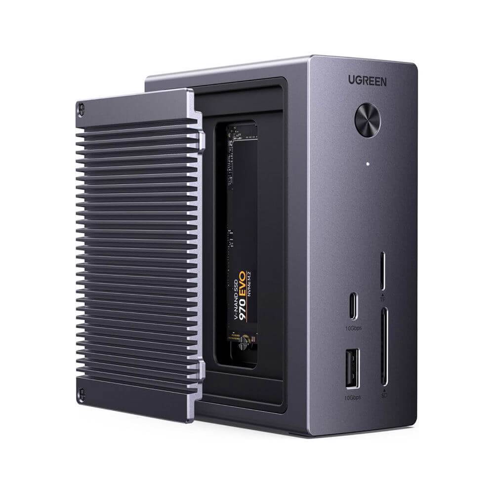 UGREEN CM923 Revodok Pro, 10-in-1 Type-C Docking Station, Grey