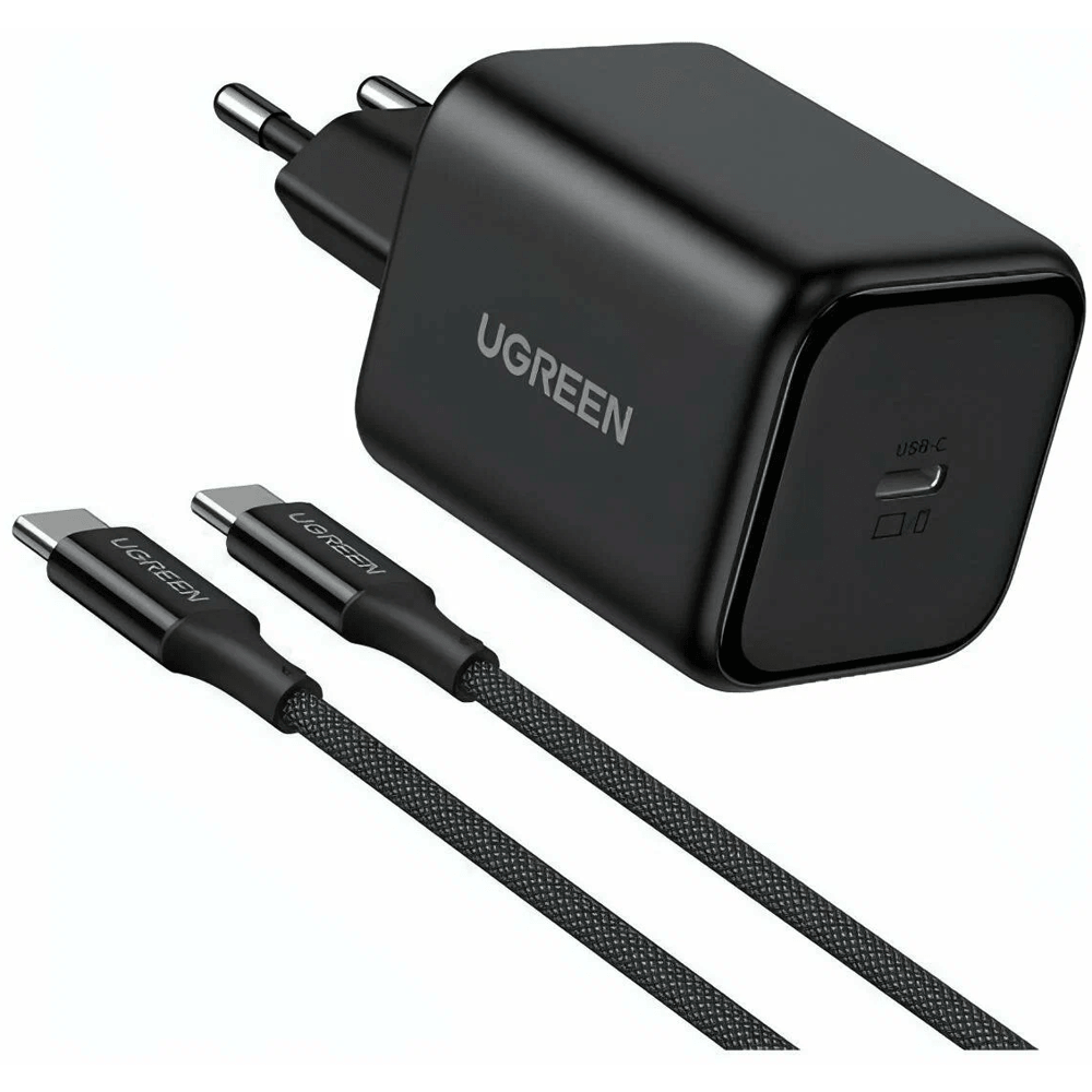 UGREEN X524, 45W, Type-C, GaN Fast Charger Set, Black