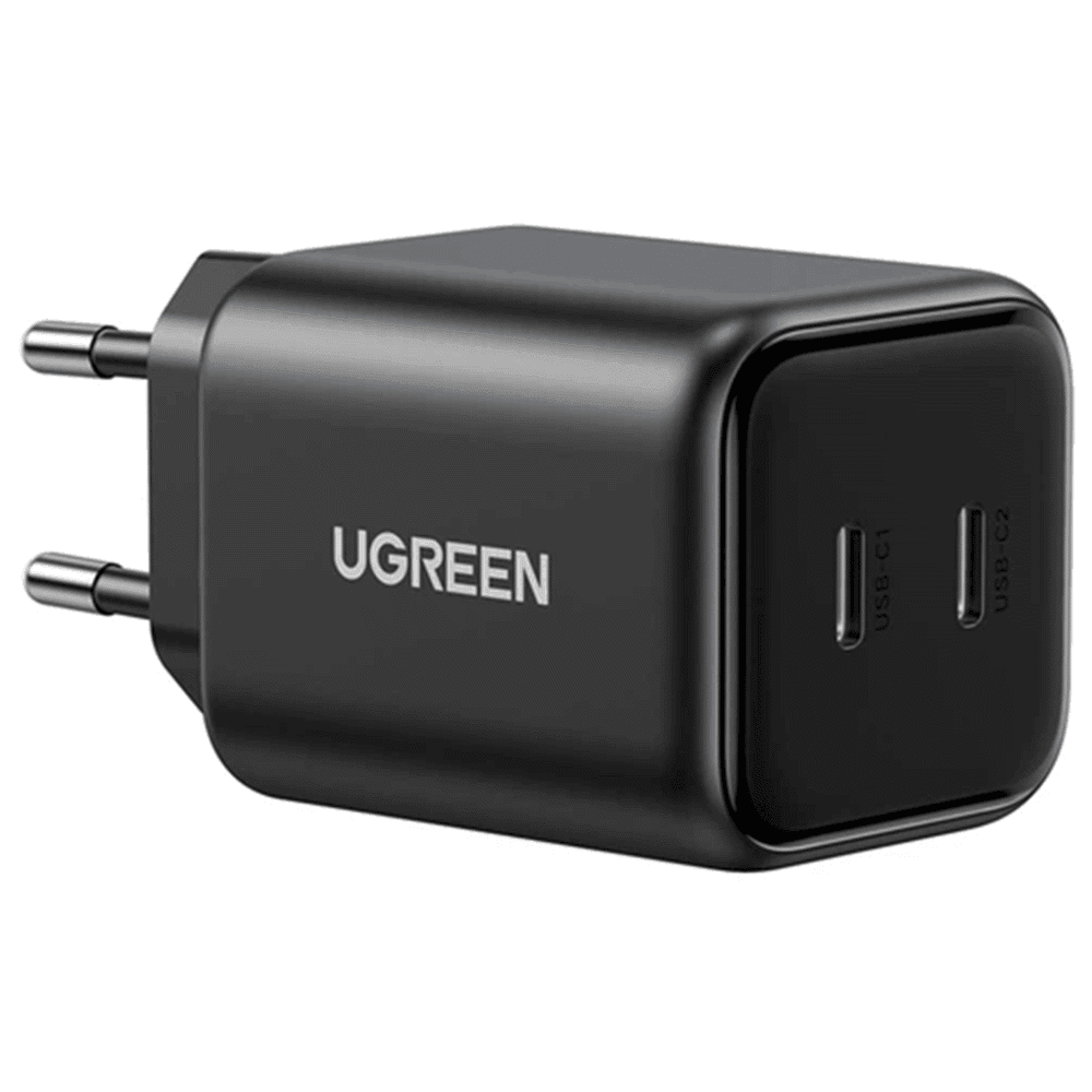 UGREEN X526, 45W, Dual Type-C GaN Fast Charger, Black