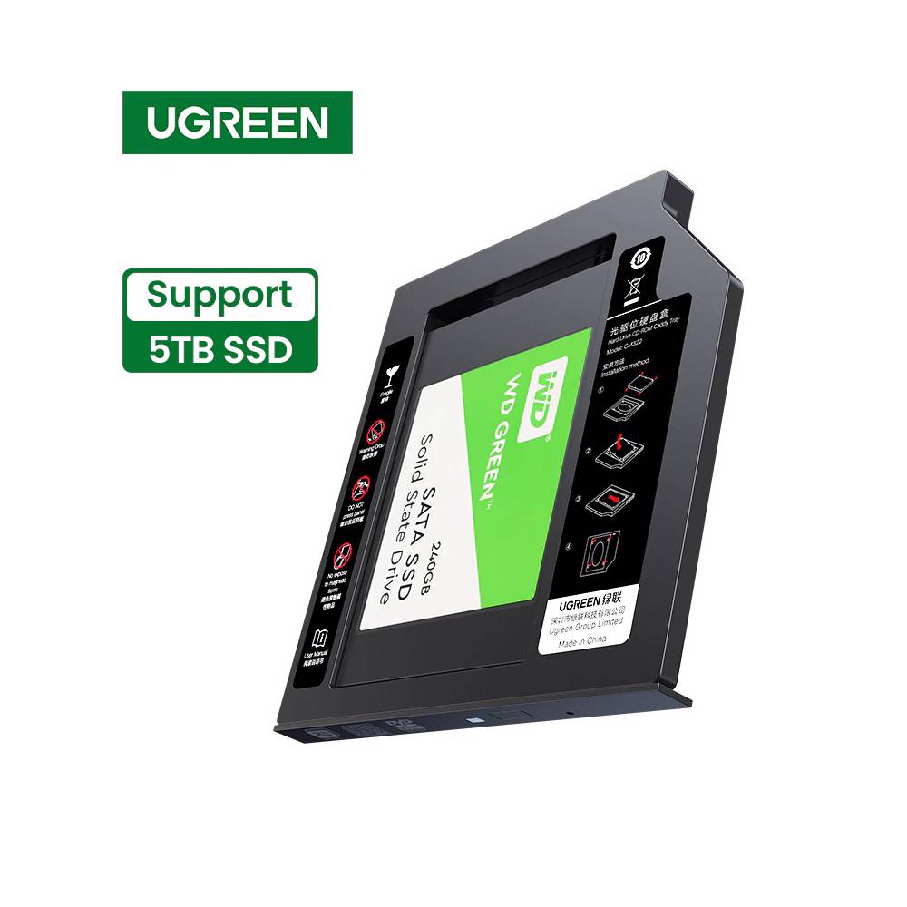 UGREEN CM322 SATA Hard Disk Drive Caddy Tray — 2