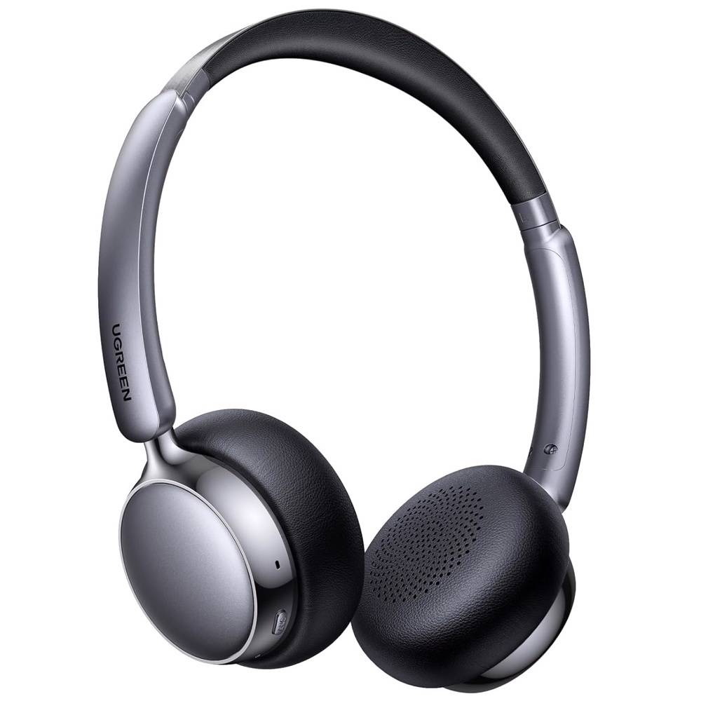 UGREEN HP207 Studio Plus, Headset, Wireless, Bluetooth, Black/Silver