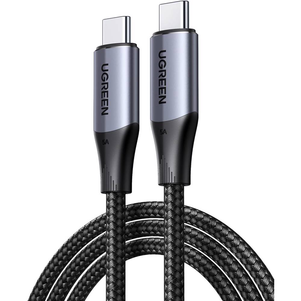 UGREEN US355, 4K Video Cable , 100W, Type-c To Type-c 3.2 Gen 2 Cable, 1m, Black