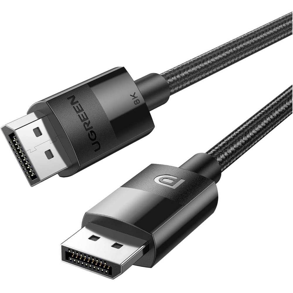 UGREEN DP114, 8K, DisplayPort To DisplayPort, 1m, Black
