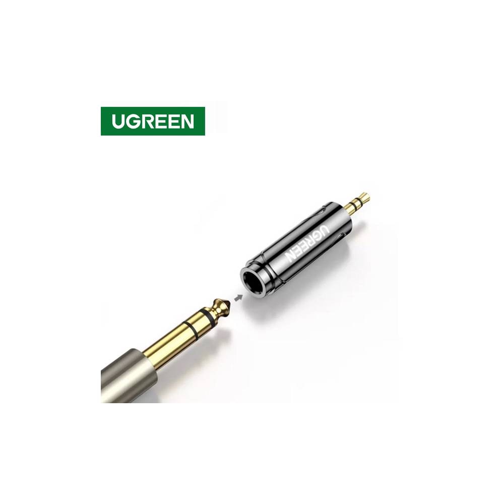 UGREEN 80730, 3.5mm to 6.35mm Audio Adapter, Silver