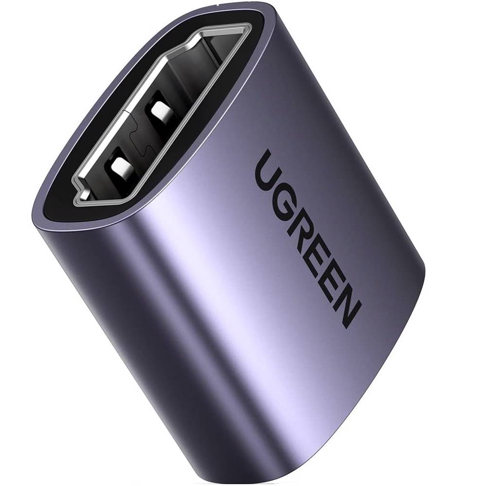 UGREEN HD159, HDMI Female to HDMI Female Adapter, Grey