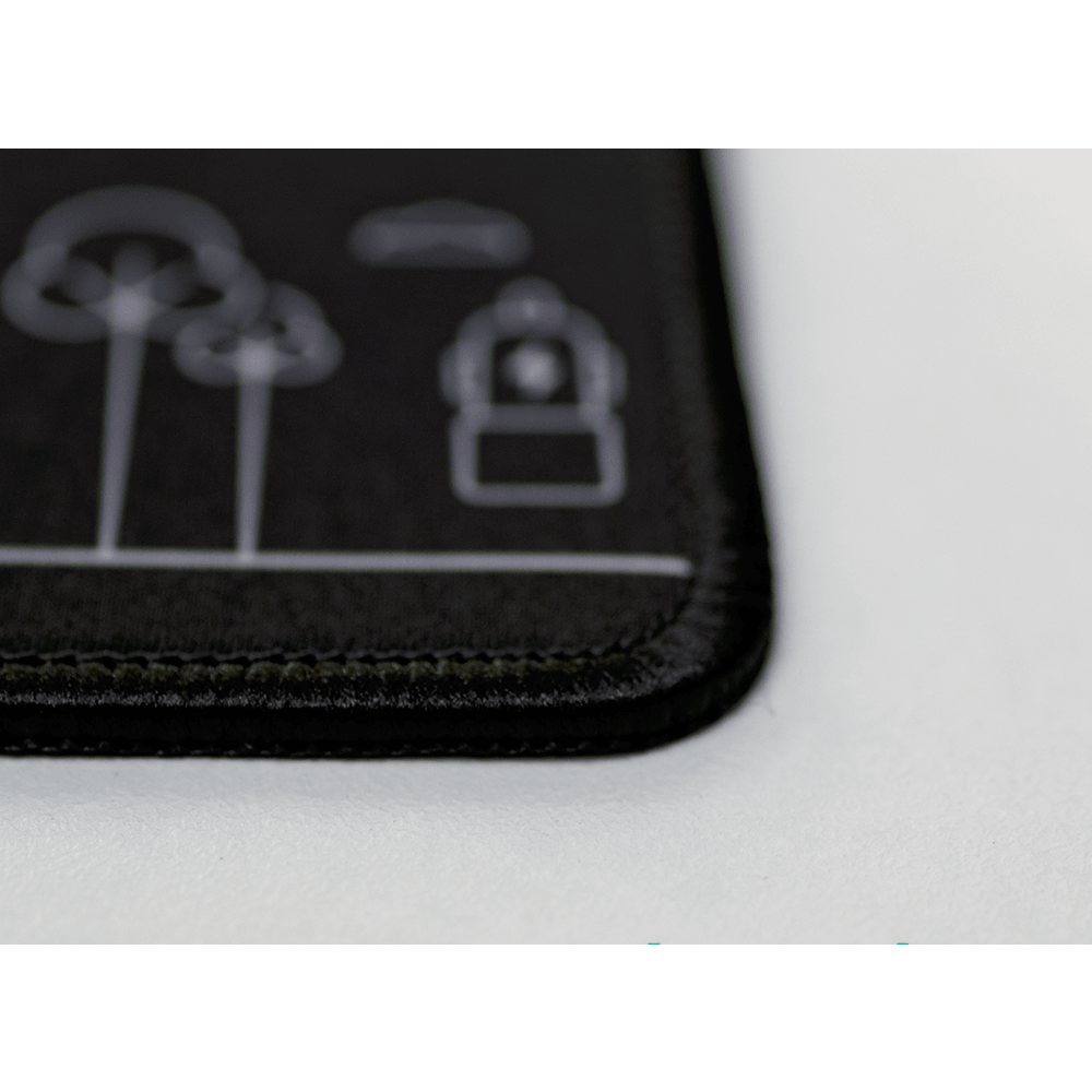 UGREEN CY016, Mouse Pad, M, Black — 2