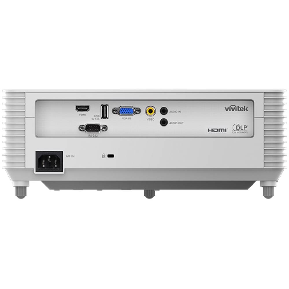Vivitek DX330, Portable DLP Projector, XGA 1024x768, 4000lm, White — 2