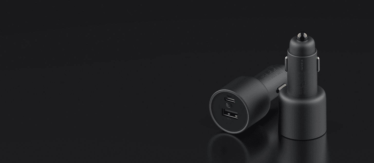 Xiaomi 67W Car Charger USB-A + USB-C