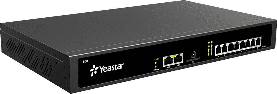 Yeastar S50 VoIP - PBX 50 users - 2