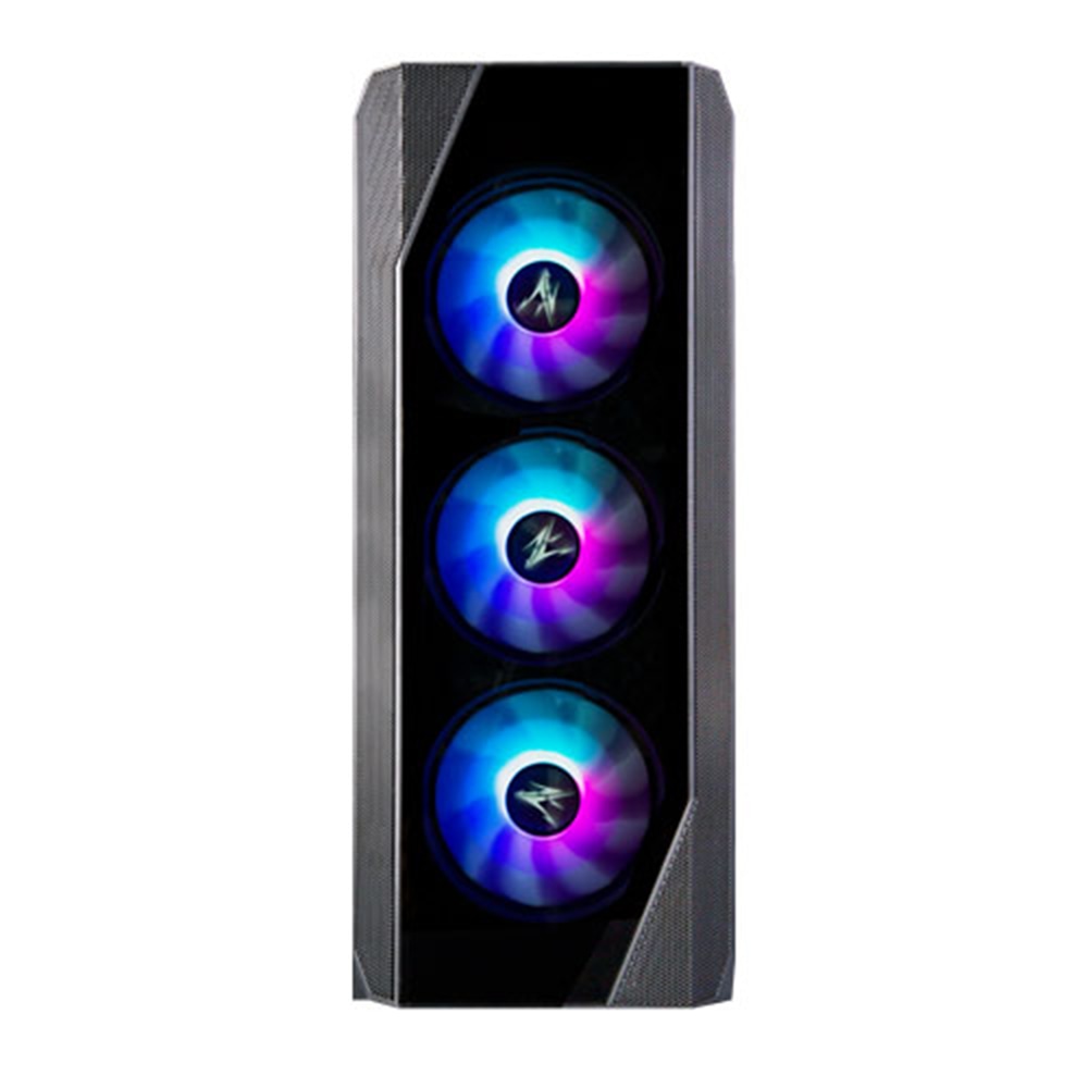 Zalman PC case N5 TF without PSU, 1xUSB3.0, 2xUSB2.0, 4x120mm RGB, VGA 365mm, LCS ready, Acrylic Side Panel, TG Front Panel, ATX, black - 2