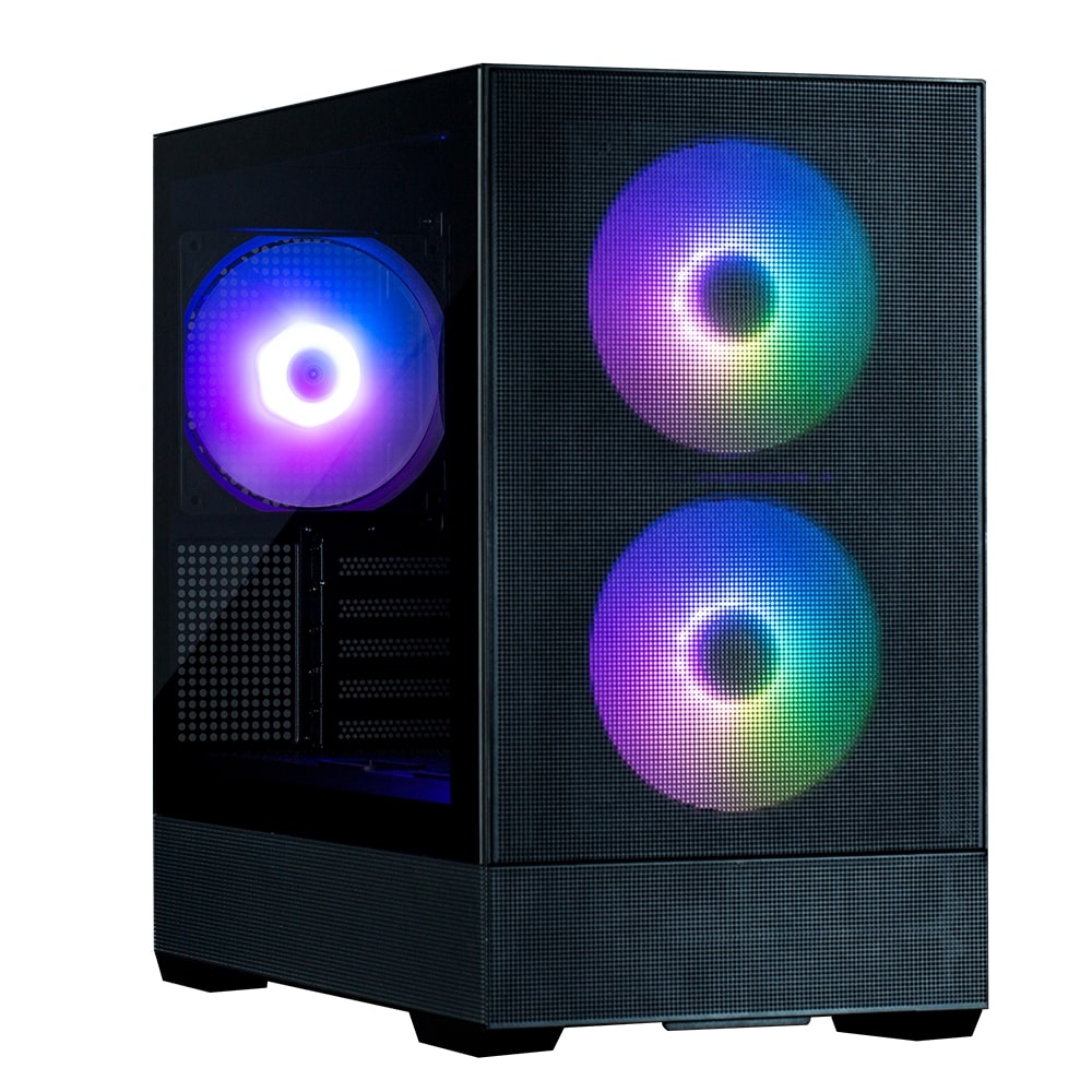 Zalman PC case P30 Air without PSU, 1xUSB3.0, 1xUSBType-C, 3x140mm ARGB, VGA 392mm, LCS ready, TG Side Panel, mATX, black