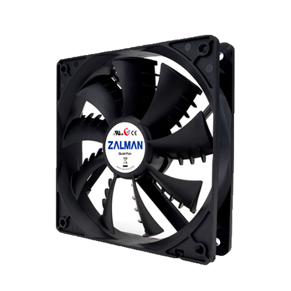 ZALMAN Case Fan ZM-F2 PLUS (SF) 92MM, 1500RPM, 3PIN, BLACK - 2