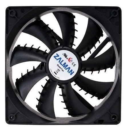 Zalman Case Fan ZM-F3 SF, 120mm, 1200rpm, 3pin, 20-23dBa, black