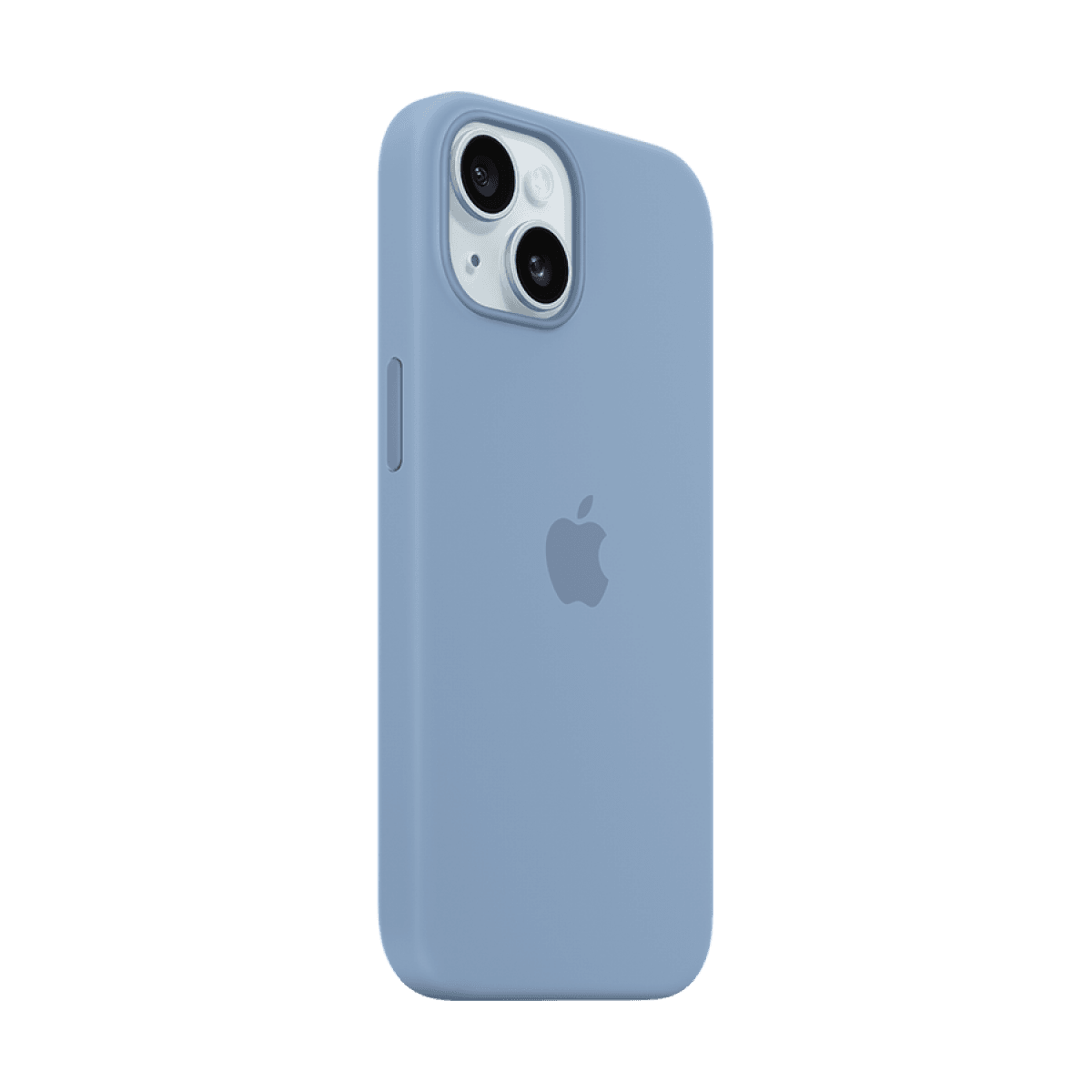 iPhone 15 Silicone Case with MagSafe - Winter Blue 4