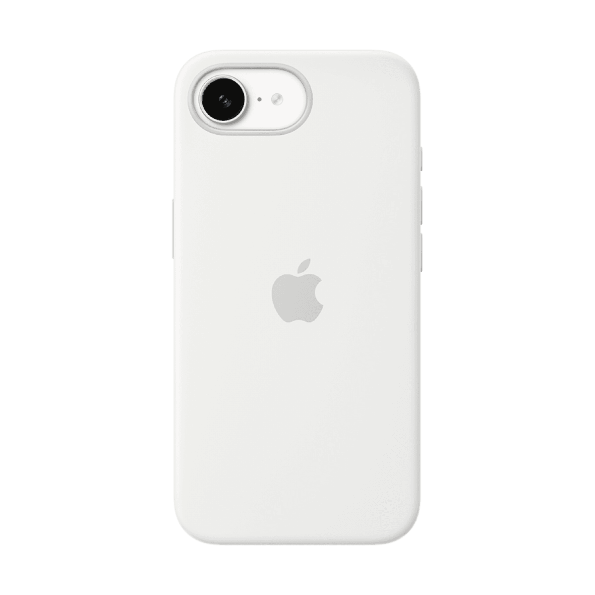 iPhone 16e Silicone Case – White 3