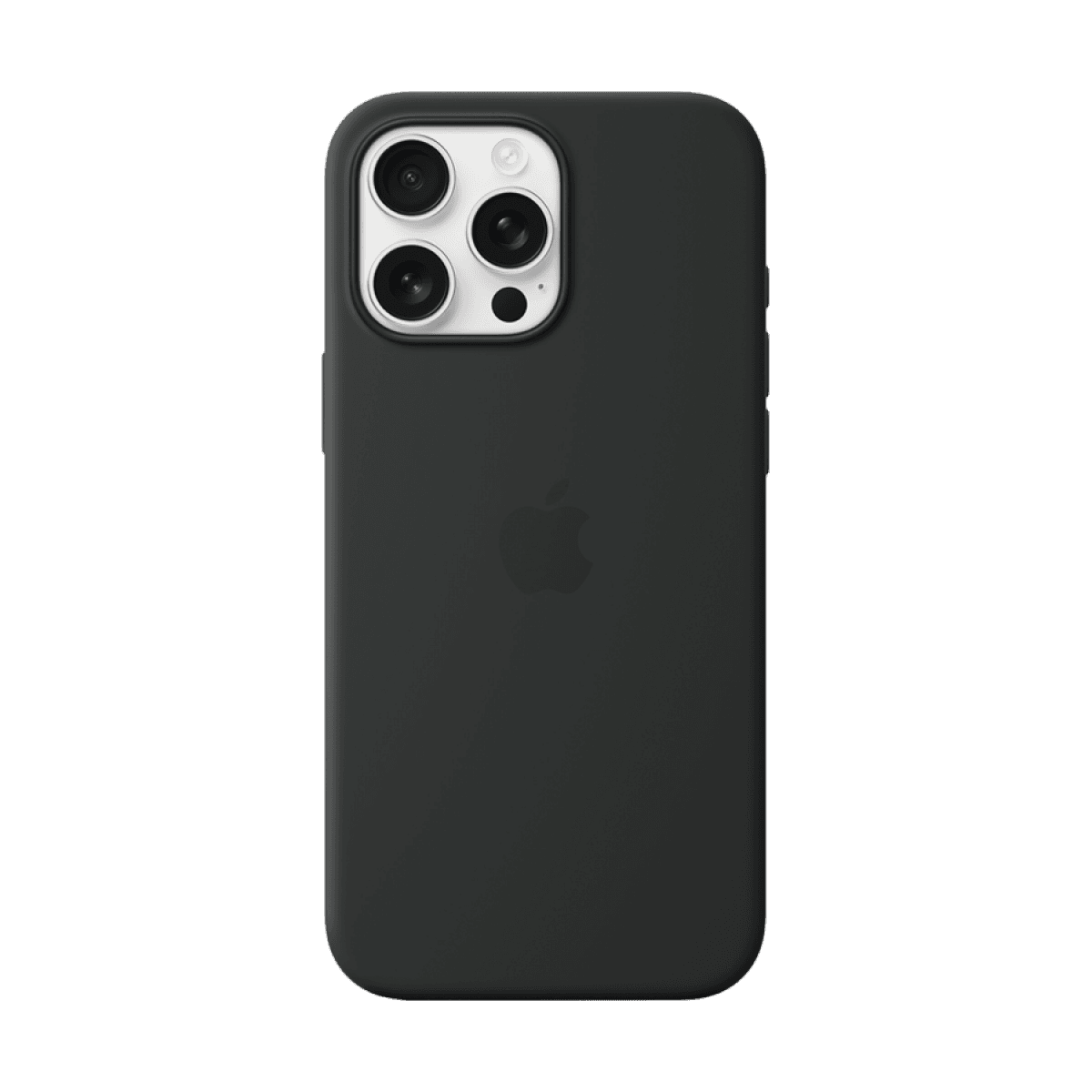 iPhone 16 Pro Max Silicone Case with MagSafe - Black 2