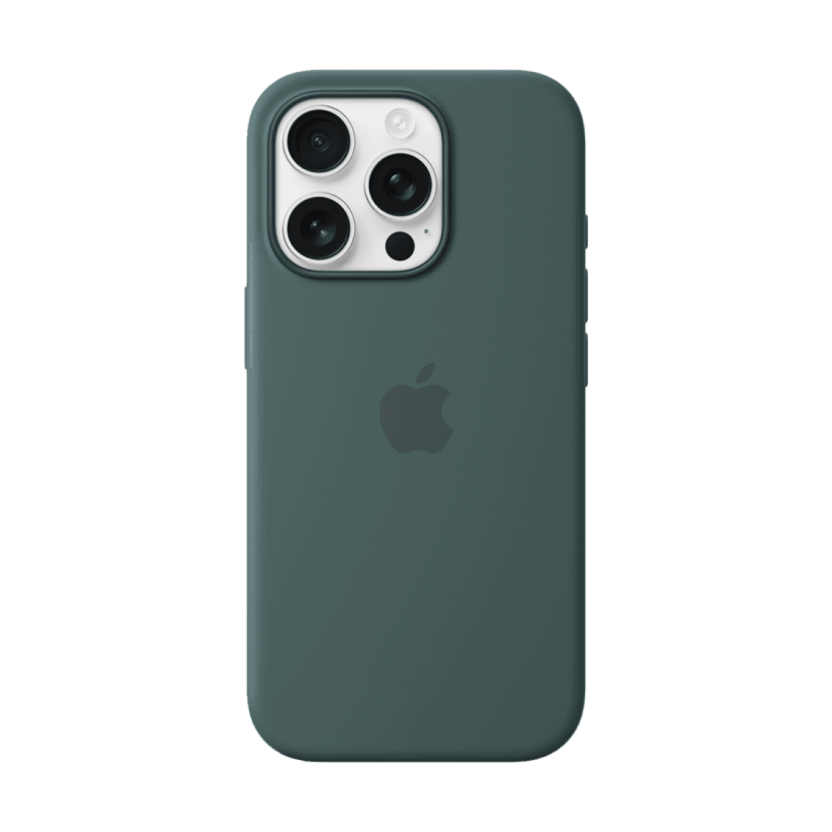 iPhone 16 Pro Silicone Case with MagSafe - Lake Green 2