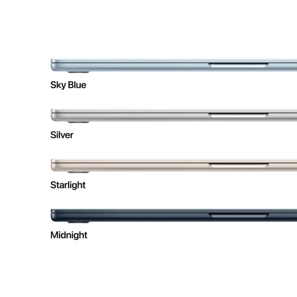 15-inch MacBook Air: Apple M4 chip with 10-core CPU and 10-core GPU, 24GB, 512GB SSD - Midnight 5