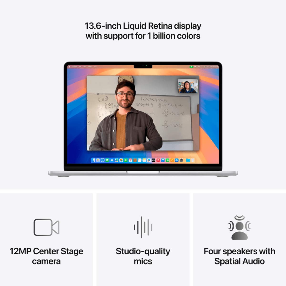 13-inch MacBook Air: Apple M4 chip with 10-core CPU and 10-core GPU, 24GB, 512GB SSD - Silver 7