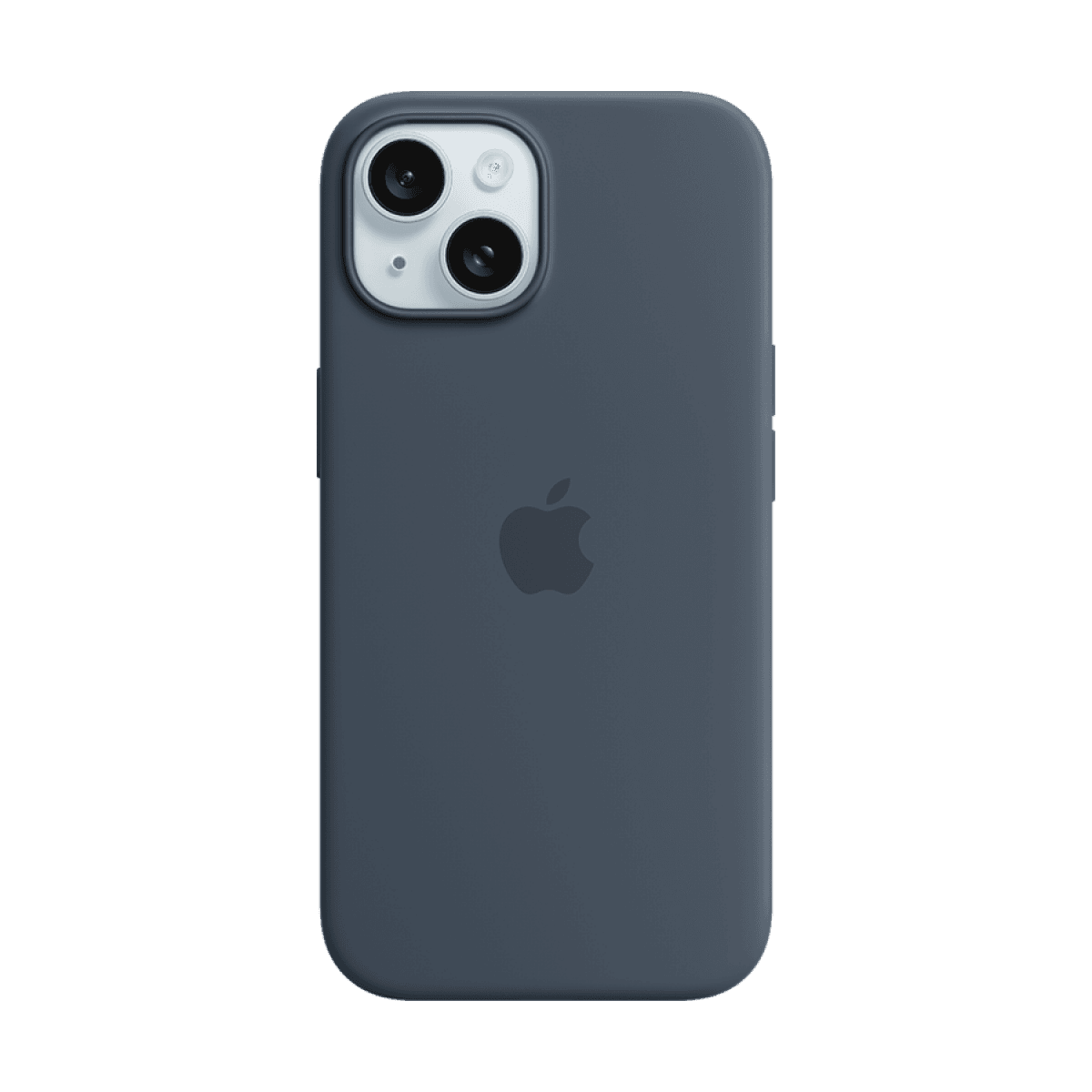 iPhone 15 Silicone Case with MagSafe - Storm Blue 2