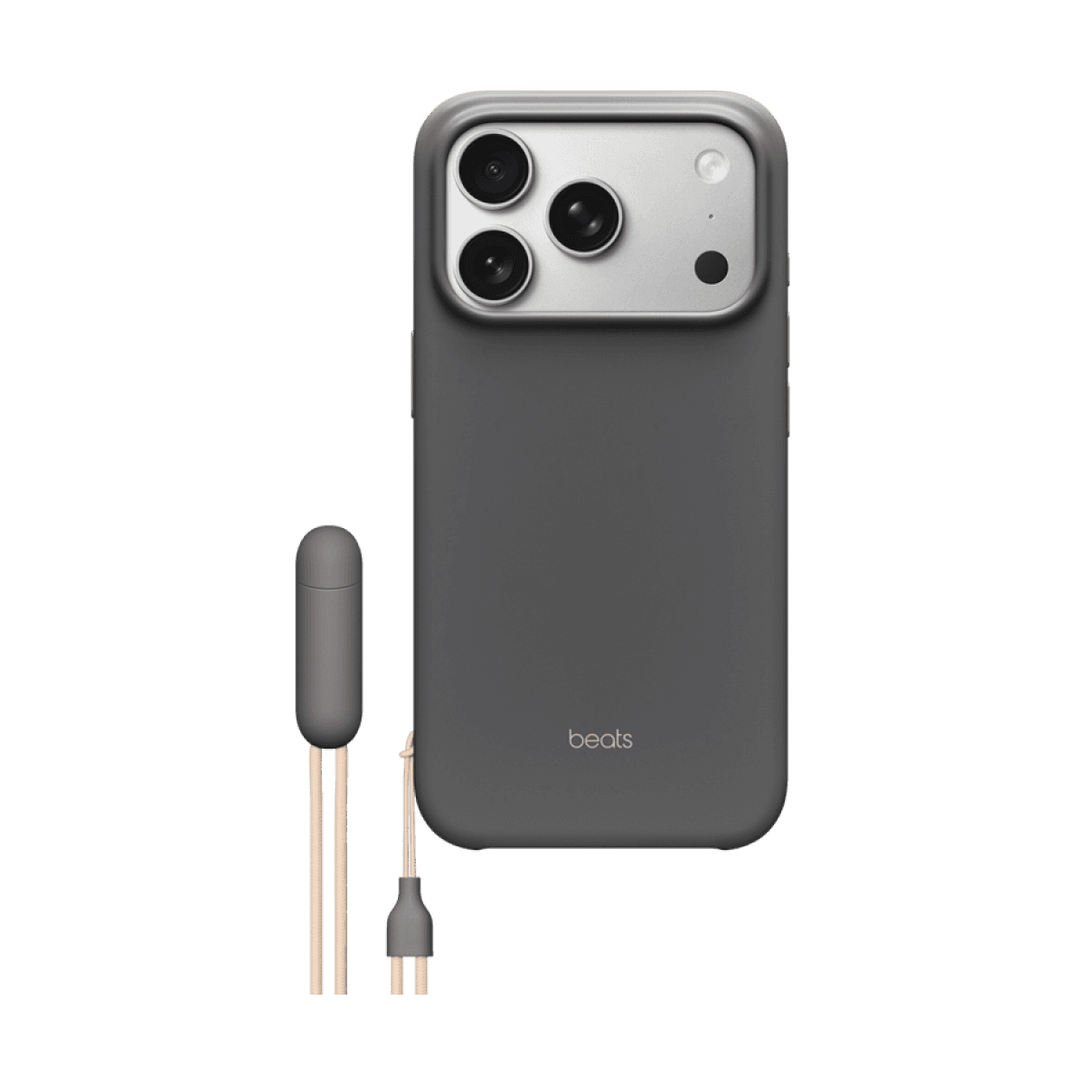 Beats iPhone 17 Pro Kickstand Case with MagSafe and Camera Control - Granite Gray 4