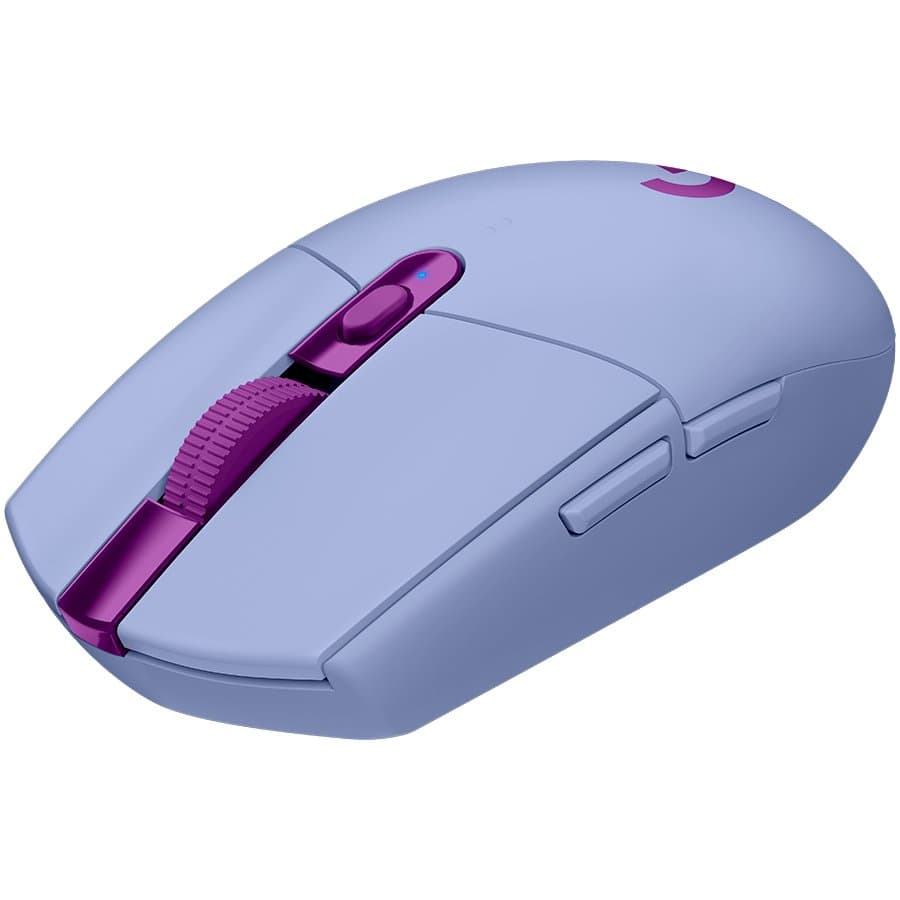 LOGITECH G305 LIGHTSPEED Wireless Gaming Mouse - LILAC - EER2 2