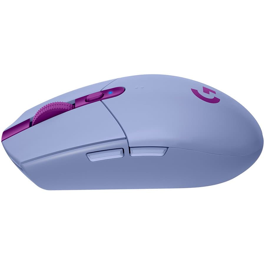LOGITECH G305 LIGHTSPEED Wireless Gaming Mouse - LILAC - EER2 5
