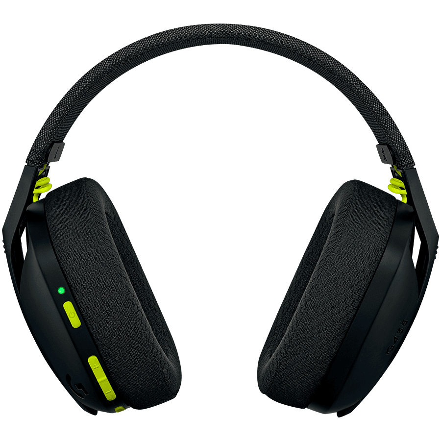 LOGITECH G435 LIGHTSPEED Wireless Gaming Headset - BLACK 2