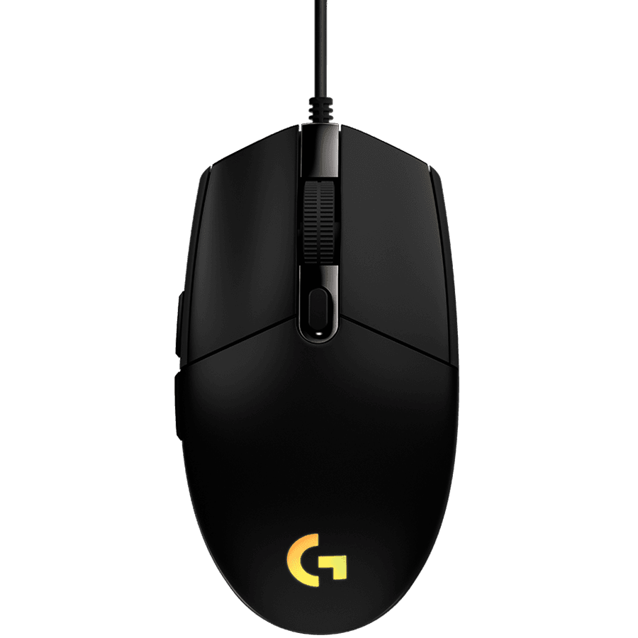 LOGITECH G102 LIGHTSYNC Corded Gaming Mouse - BLACK - USB - EER