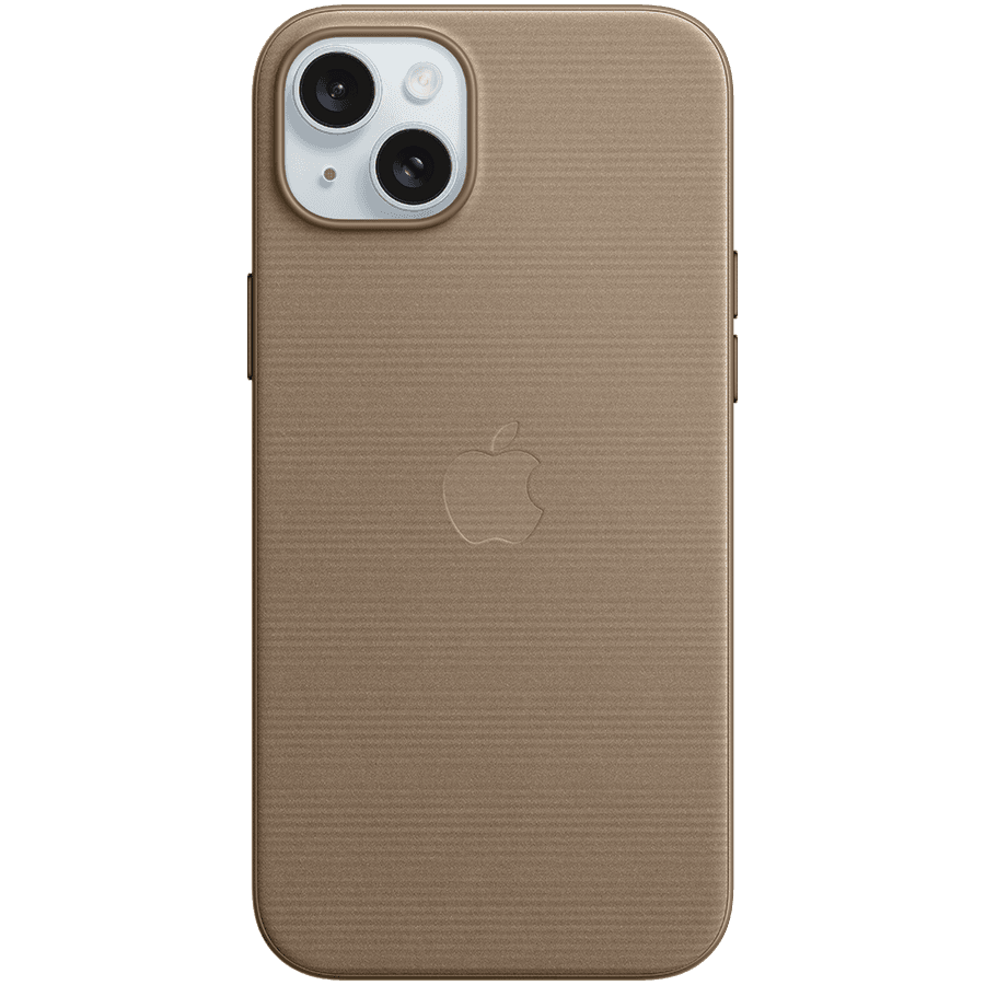 iPhone 15 Plus FineWoven Case with MagSafe - Taupe