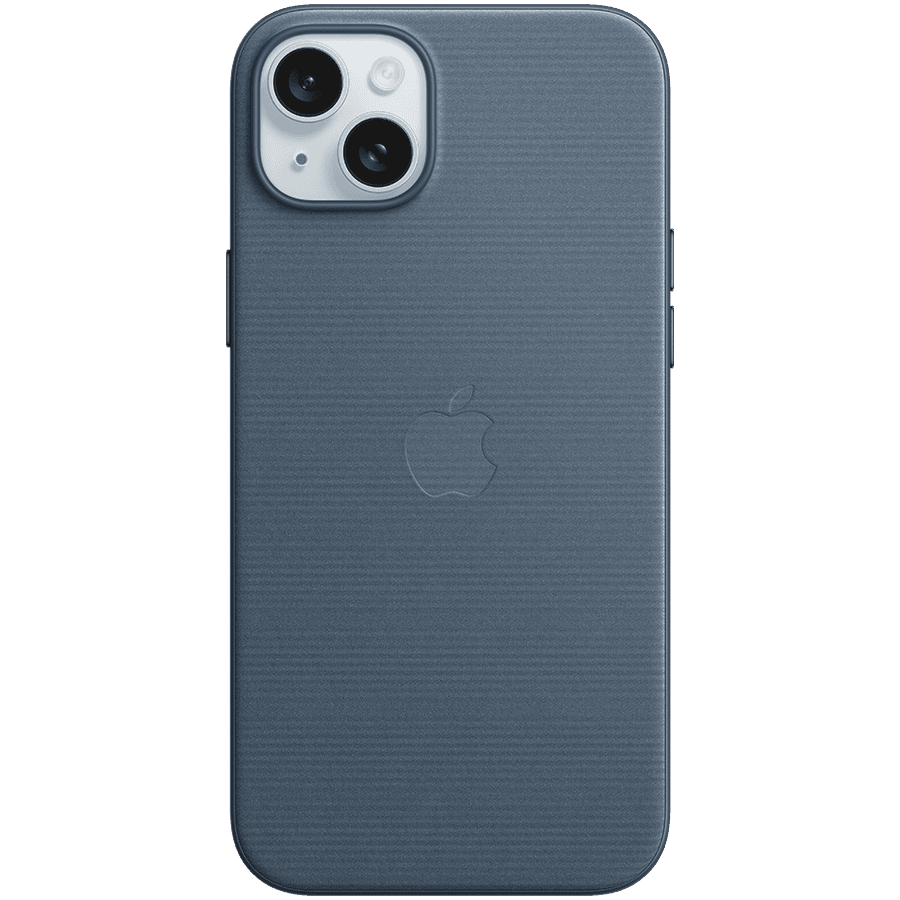 iPhone 15 Plus FineWoven Case with MagSafe - Pacific Blue