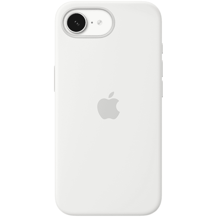 iPhone 16e Silicone Case – White