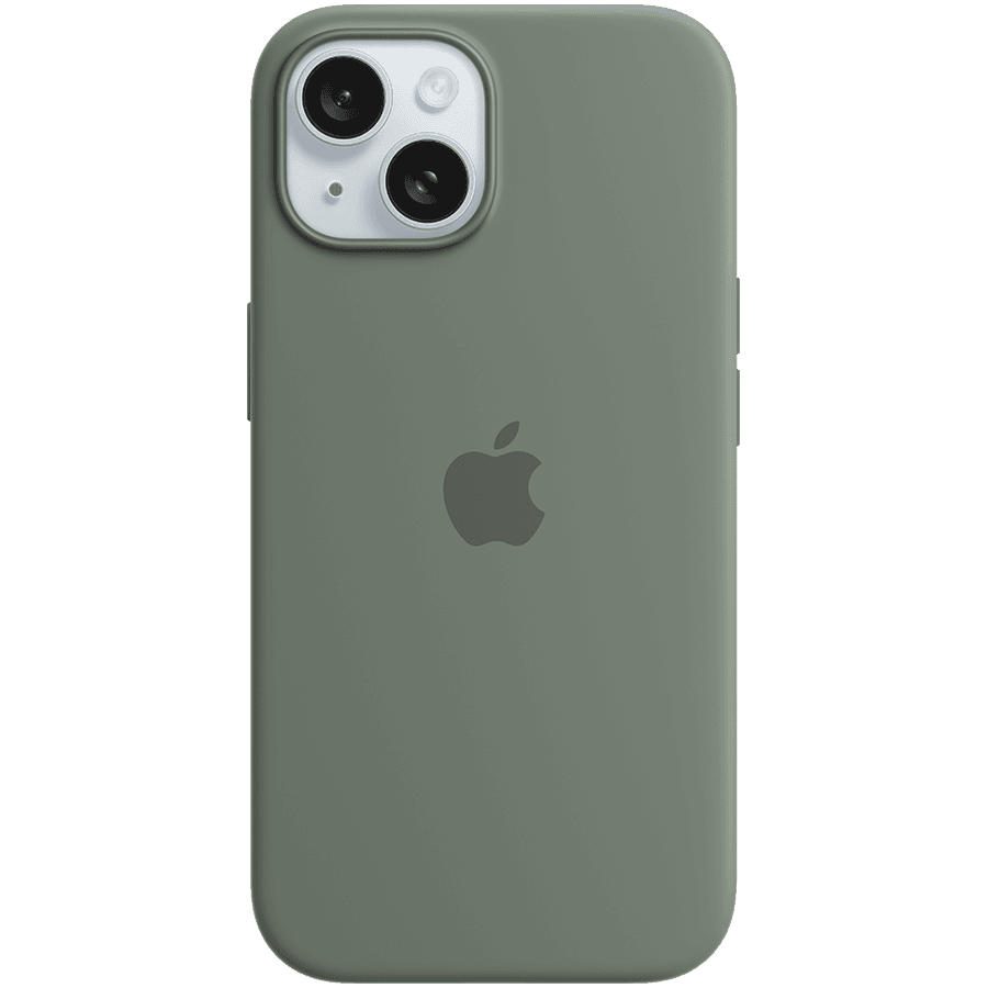 iPhone 15 Silicone Case with MagSafe - Cypress