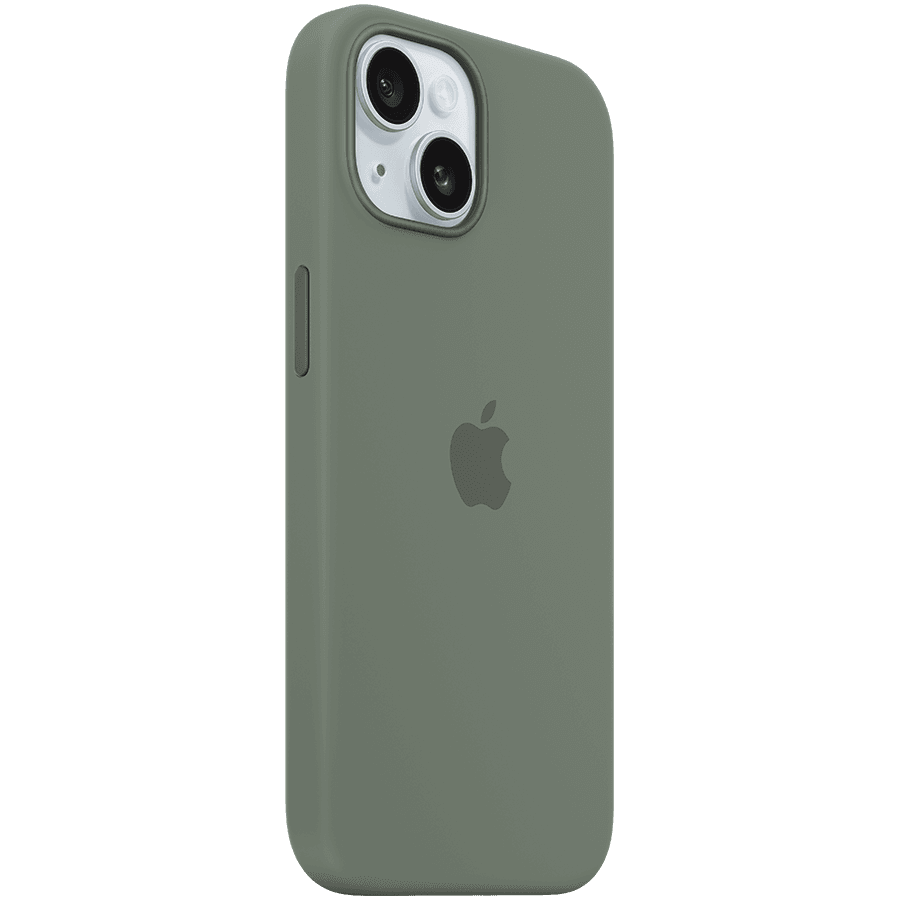 iPhone 15 Silicone Case with MagSafe - Cypress 2