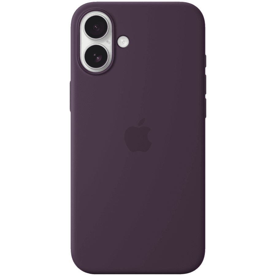 iPhone 16 Plus Silicone Case with MagSafe - Plum