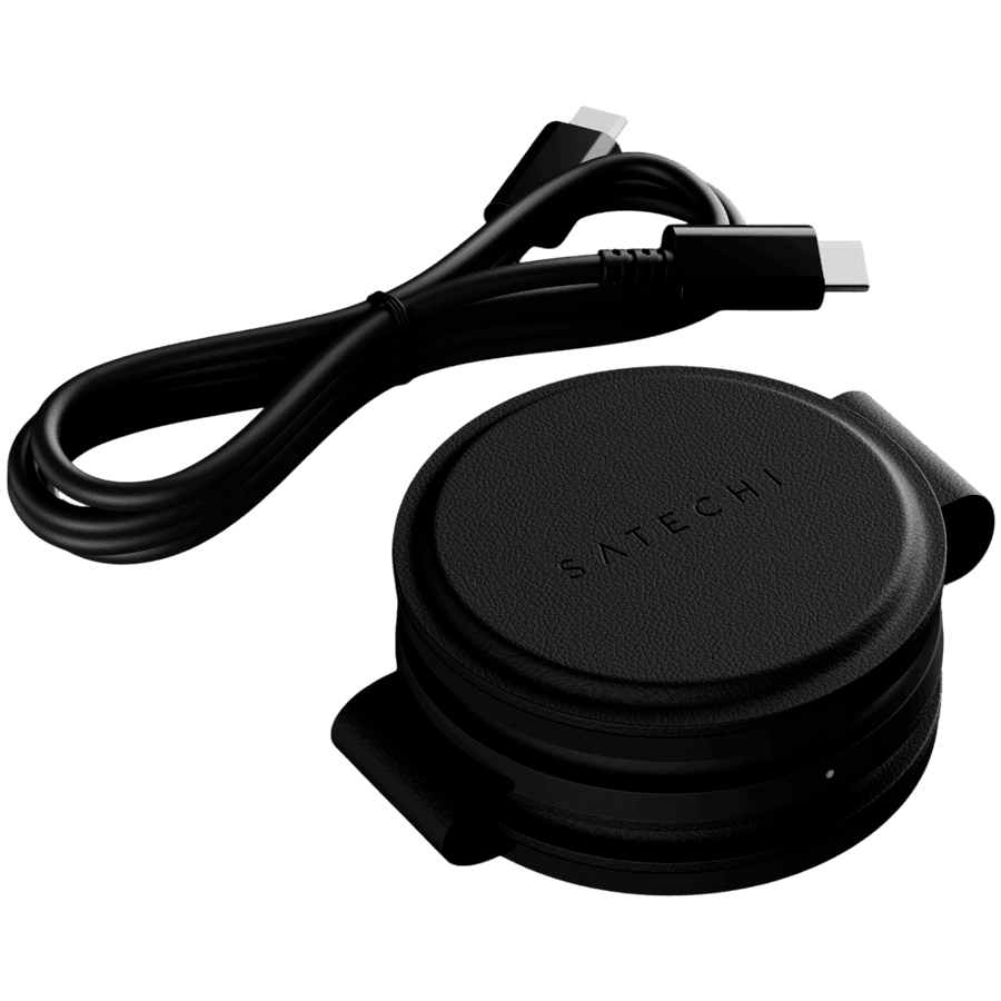 SATECHI OntheGo 3-in-1 Wireless Charger (Black) 3
