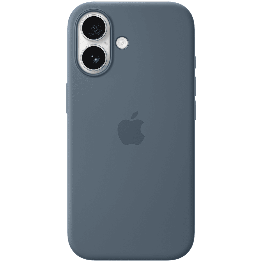 iPhone 17 Silicone Case with MagSafe - Anchor Blue