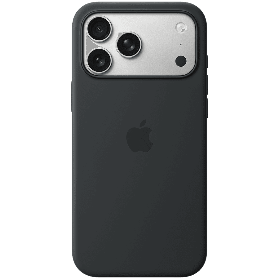 iPhone 17 Pro Max Silicone Case with MagSafe - Black