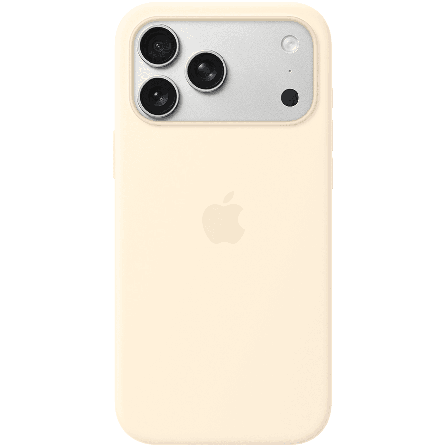 iPhone 17 Pro Max Silicone Case with MagSafe - Vanilla