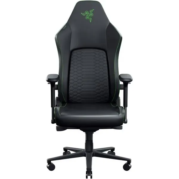 Razer chair Iskur V2 NewGen, EPU leather with CoolTouch™, 4D-Armrests, black-green