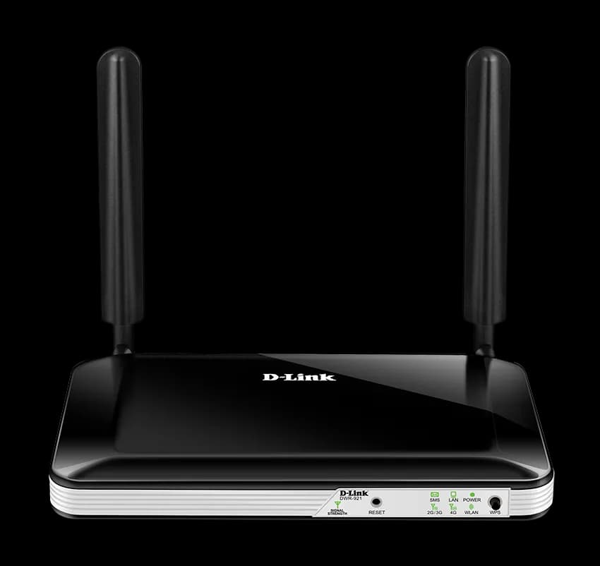 D-Link DWR-921 N300 4G LTE Wi-Fi Router Black