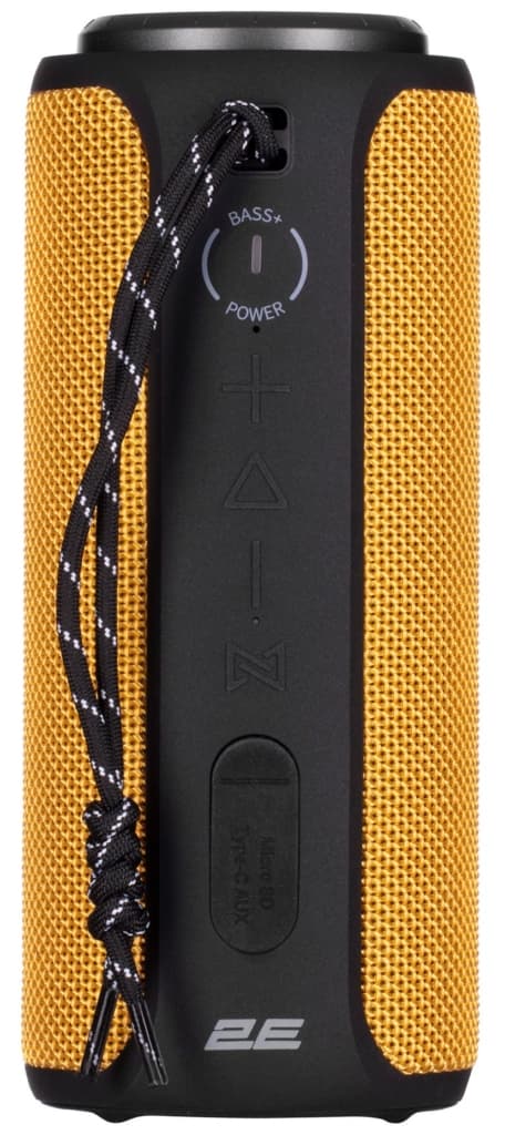 Portable Speaker 2E SoundXTube 30W, ВТ 5.0, MP3, TWS, IPX7, Yellow