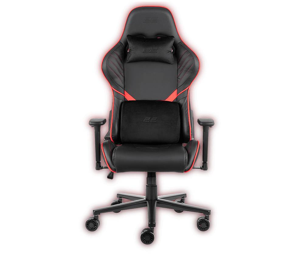 2E GAMING Chair HIBAGON Black/Red