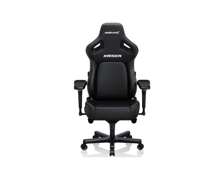AndaSeat Kaiser 4 V2 Large Gaming Chair Elegant Black - AD12YDDC-L-20-B-PV/C-03