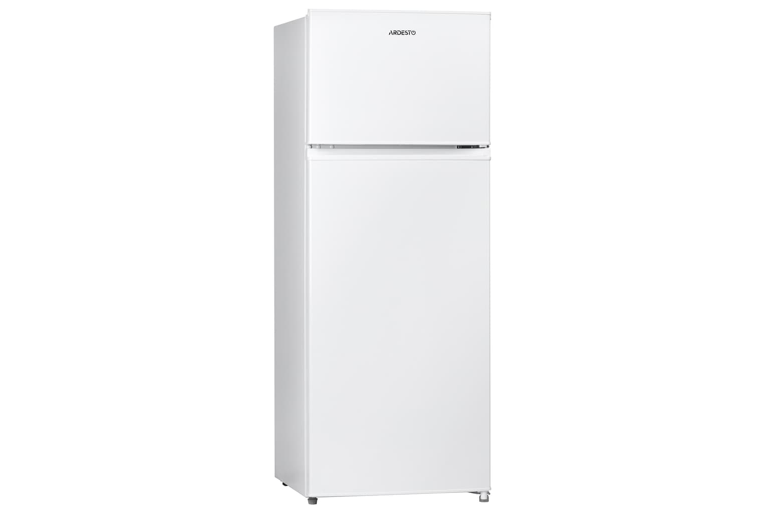 Ardesto Refrigerator top freezer, 143x55x55, ref-164L, freez.-40L, 2doors, A+, ST, white