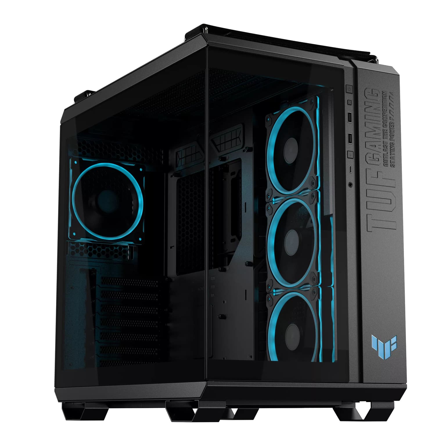 ASUS TUF GAMING GT502 HORIZON TG ARGB BLACK