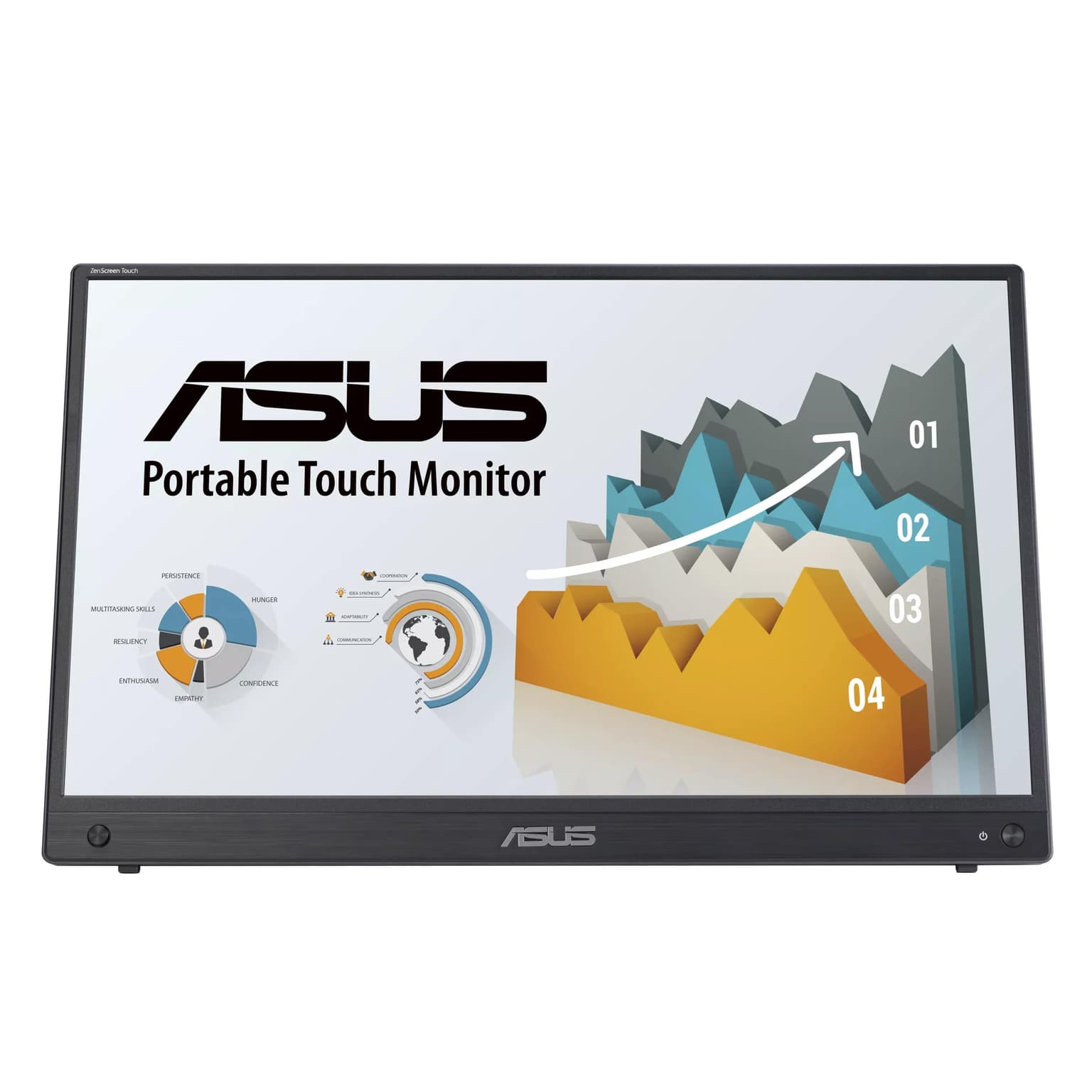 ASUS ZenScreen MB16AHT 15.6" FHD IPS 60Hz Touch Portable Monitor