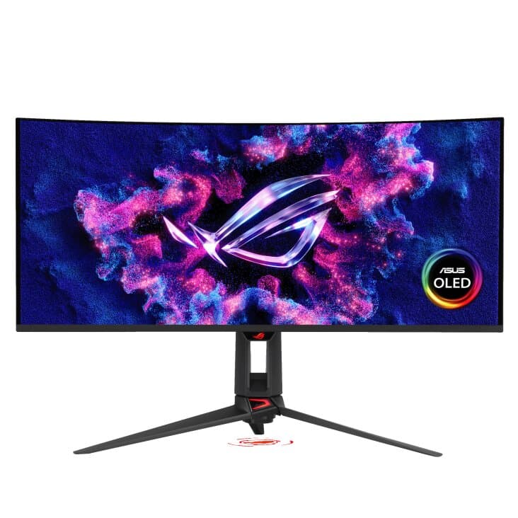 ASUS ROG Swift PG34WCDN 34" UWQHD QD-OLED 360Hz Curved Gaming Monitor